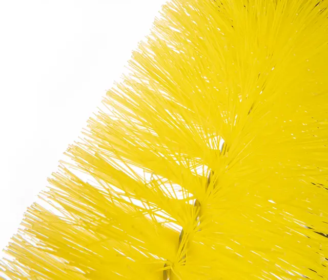 Нейлоновый ерш для чистки колесных дисков MaxShine Wheel Brush Yellow MS-WB15-3188 фото Merkus detailing