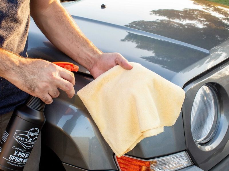 Рушник мікрофібровий Meguiar's X2010EU Supreme Shine Microfiber Towel, 40 х 60 см X2010EU-2003 фото Merkus detailing