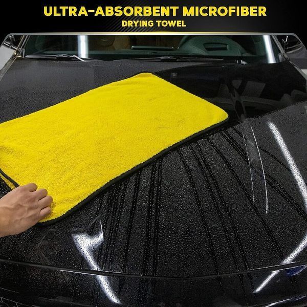 Микрофибровое полотенце для сушки Meguiar's X190400 Supreme Shine Drying Towel, 78,7 x 54,6 см X190400-1997 фото Merkus detailing