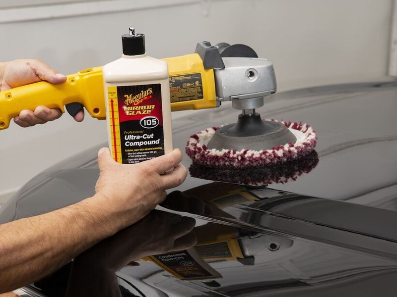 Полірувальна паста ультра Meguiar's M10532 Ultra-Cut Compound, 946 мл M10532-848 фото Merkus detailing