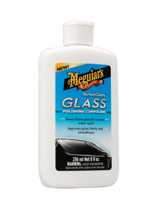 Паста для очистки стекла Meguiar's G8408 Perfect Clarity Glass Polishing Compound, 236 мл G8408 фото Merkus detailing