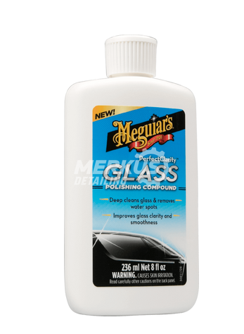 Паста для очистки стекла Meguiar's G8408 Perfect Clarity Glass Polishing Compound, 236 мл G8408 фото Merkus detailing