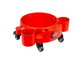 Пластиковая тележка для ведра MaxShine Rolling Bucket Dolly Red 702307-754 фото Merkus detailing