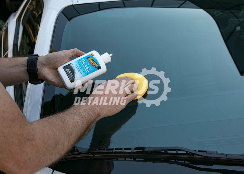 Паста для очищення скла Meguiar's G8408 Perfect Clarity Glass Polishing Compound, 236 мл G8408 фото Merkus detailing