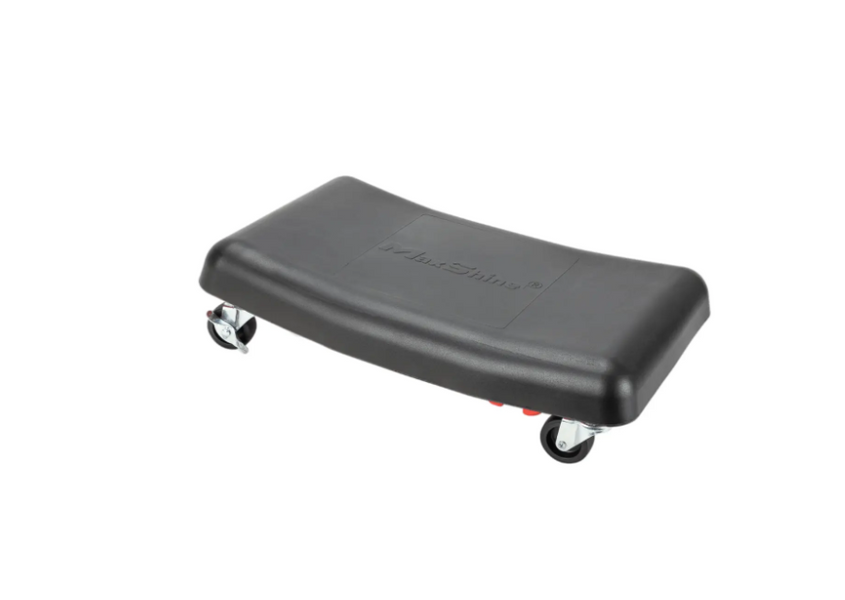 Стілець на колесах із вбудованим органайзером MaxShine Modular Detailing Creeper Seat 702309-P-755 фото Merkus detailing