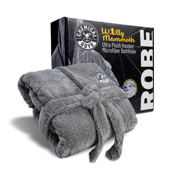 ХАЛАТ УЛЬТРА ПЛЮШЕВИЙ З КАПЮШОНОМ З МІКРОФІБРИ BATH ROBE - SIZE: M/L
