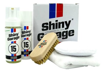 Засоби для чищення шкіри авто Leather Kit Soft - Shiny Garage (набір) 000075 фото Merkus detailing