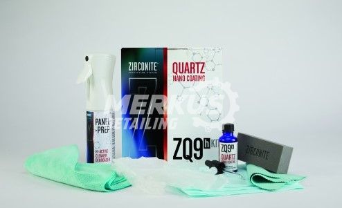 ZIRCONITE ZQ9h QUARTZ COATING KIT- защитное керамическое покрытия (керамика) 9Н для лкп ZIRZQ930/6 фото Merkus detailing