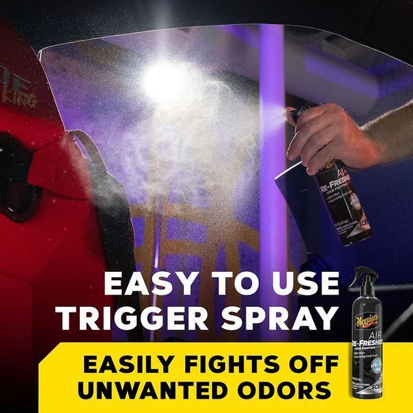 Спрей освежитель воздуха "Чёрный хром" аромат Meguiar's G250708 Black Chrome Air Refresher Trigger, 237 мл G250708-2015 фото Merkus detailing