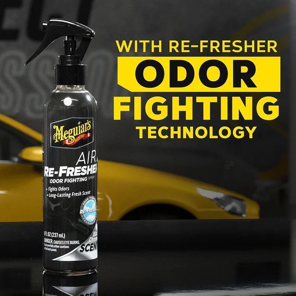 Спрей освежитель воздуха "Чёрный хром" аромат Meguiar's G250708 Black Chrome Air Refresher Trigger, 237 мл G250708-2015 фото Merkus detailing