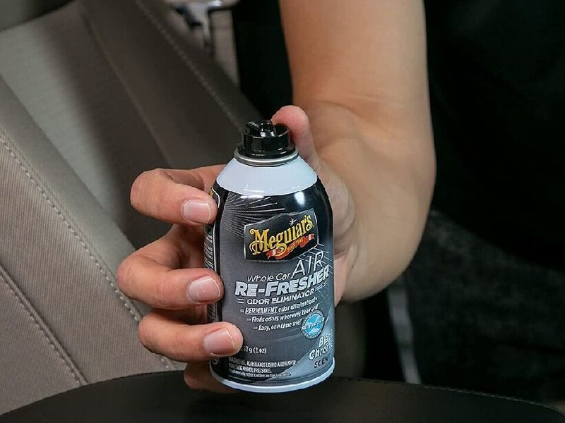 Освежитель воздуха "Черный хром" аромат Meguiar's G181302 Air Re-Fresher Black Chrome Scent, 57 г