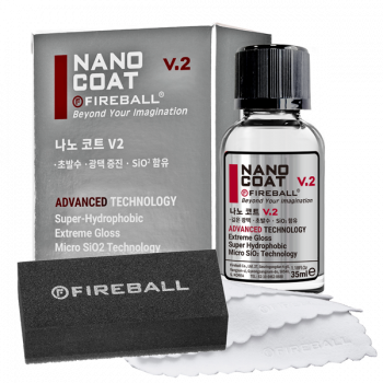 Нанокерамічне покриття NANO COAT FIREBALL 35мл для самостійного застосування (FRB-COAT-NAN35) FRB-COAT-NAN35-1332 фото Merkus detailing