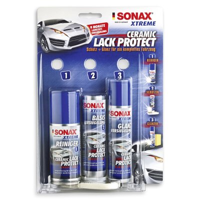 SONAX XTREME Ceramic Lackprotect Набір для захисту ЛКП керамічним покриттям (рідке скло) 240 мл 247941 фото Merkus detailing