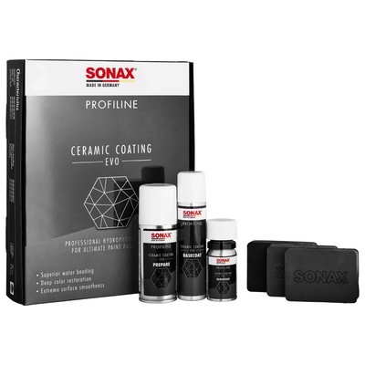 SONAX PROFILINE 06-03 CC Evo Ceramic Coating керамічне захисне покриття для автомобіля у наборі 237941 фото Merkus detailing