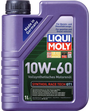 Моторне масло Liqui Moly Synthoil Race Tech GT1 10W-60, 1л (1943)