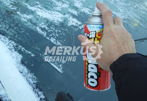 Розморожувач стекол з ефектом антидощу Soft99 Glaco Deicer 330 ml 00074 фото Merkus detailing