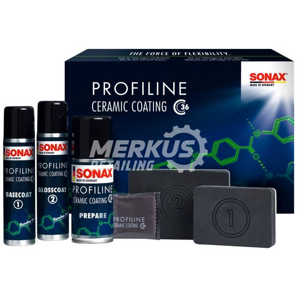 SONAX Profiline Ceramic Coating CC36 Защитное покрытие (жидкое стекло) для ЛКП 235 мл 236941 фото Merkus detailing