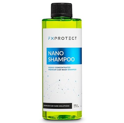 Висококонцентрований шампунь з наночастинками кремнію для авто з кварцовим покриттям FX Protect Nano Shampoo, 500мл K9GXLR-449-1 фото Merkus detailing