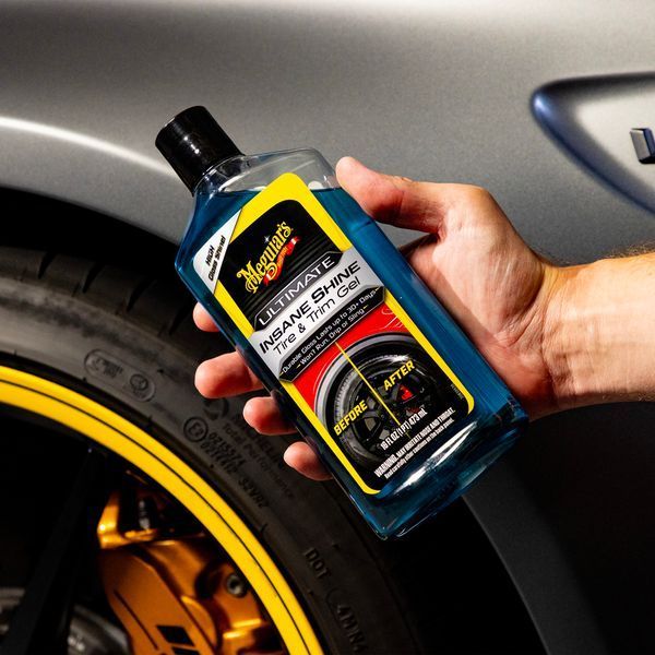 Чорніння для шин та пластику Meguiar&rsquo;s G262016 Ultimate Insane Shine Tire & Trim Gel, 473 мл G262016-3356 фото Merkus detailing