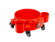 Пластиковий візок MaxShine Rolling Bucket Dolly Red Для відра 702307 фото Merkus detailing