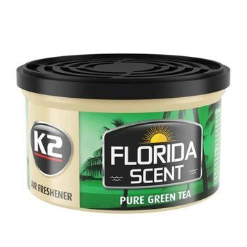 Ароматизатор для салону авто Чистий зелений чай K2 Florida Scent 42 г K20443-2962 фото Merkus detailing