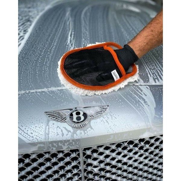 Мікрофіброва мочалка для детейлінг мийки CarPro Hand Wash 000000450-1076 фото Merkus detailing
