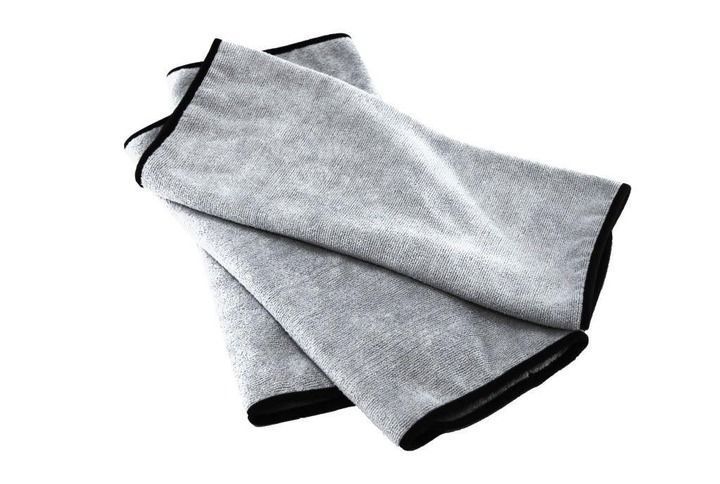 ПОЛОТЕНЦЕ МИКРОФИБРОВОЕ ULTRA PLUSH MICROFIBER DETAILING TOWEL, GREY 40 x 40см MIC1023-1765 фото Merkus detailing