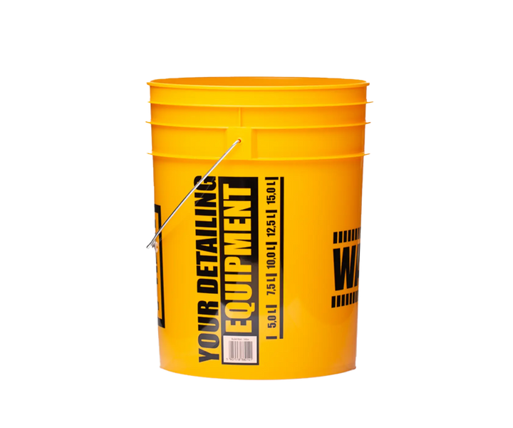 Відро для миття автомобіля Work Stuff Detailing Bucket Yellow 20 літрів WS041-1853 фото Merkus detailing