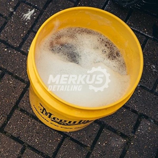 Відро пластикове Meguiar's RG203 Yellow Bucket, 19 л RG203 фото Merkus detailing