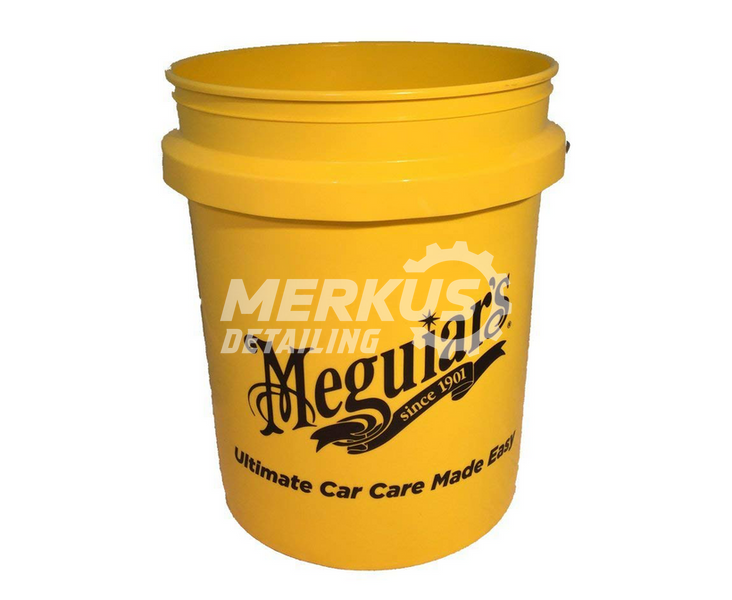 Ведро пластиковое Meguiar's RG203 Yellow Bucket, 19 л RG203 фото Merkus detailing