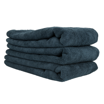 РУШНИК З МІКРОФІБРИ "РОБОЧА КОНЯЧКА" WORKHORSE PROFESSIONAL GRADE MICROFIBER TOWEL, BLACK 60*40cm 3 шт MIC361_03-1815 фото Merkus detailing