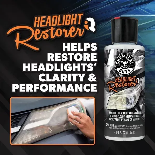 Набор для полировки и защиты фар Chemical Guys Headlight Restoration Kit GAP401-2770 фото Merkus detailing