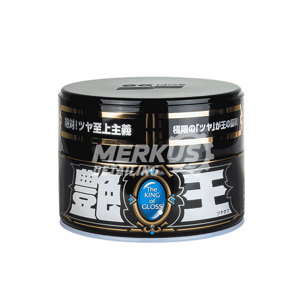 Воск Король блеска для тёмных автомобилей Soft99 The King of Gloss for Black&Dark 300g 00177 фото Merkus detailing