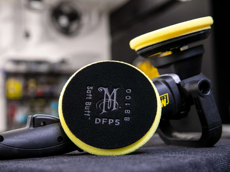 Полірувальний круг середньої жорсткості поролоновий Meguiar's DFP5 DA Soft Buff Foam Polishing Pad 5 '', 12.7 см DFP5-1975 фото Merkus detailing