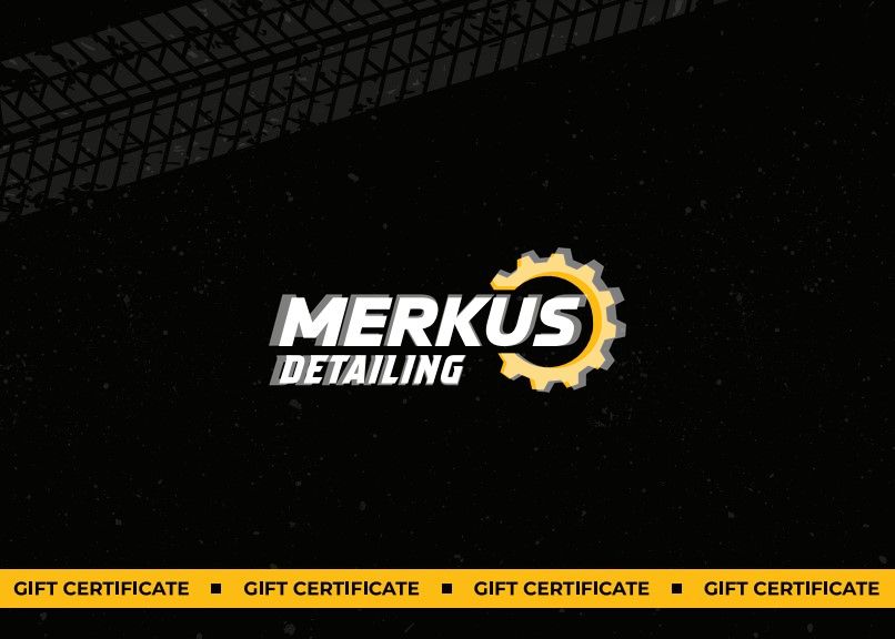 Подарунковий сертифікат Merkus Detailing 500 гривень
