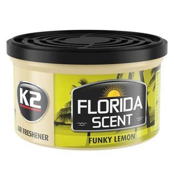 Ароматизатор для салону авто Лимон K2 Florida Scent 42 г K20437-3041 фото Merkus detailing