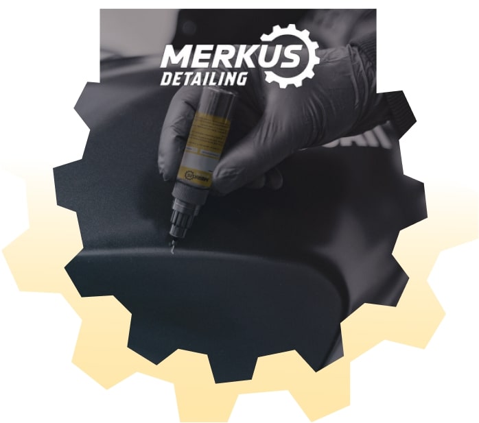 карандаш автомобильный merkus detailing